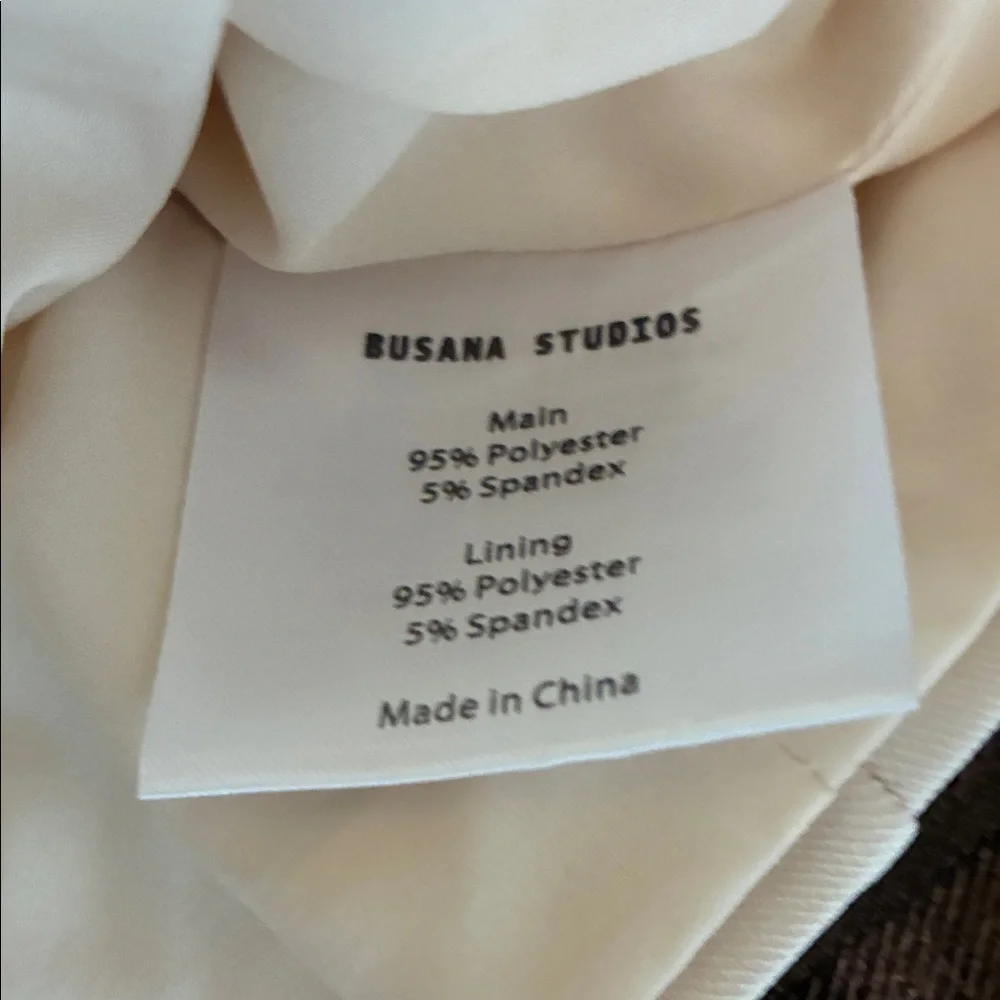 Elegant Cream Women's Blouse - Picture 6 of 6